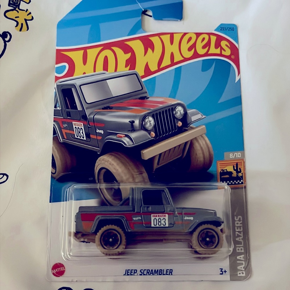 Brand new hot wheels jeep scrambler die cast car